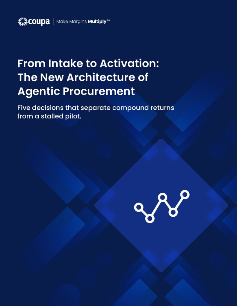 From Intake to Activation: The New Architecture of Agentic Procurement — front cover